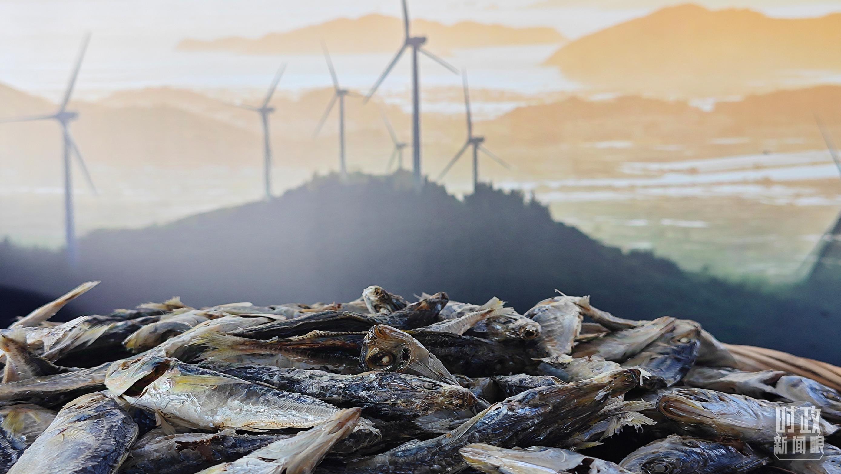 △澳角村的海產(chǎn)品。（總臺(tái)央視記者許永松拍攝）