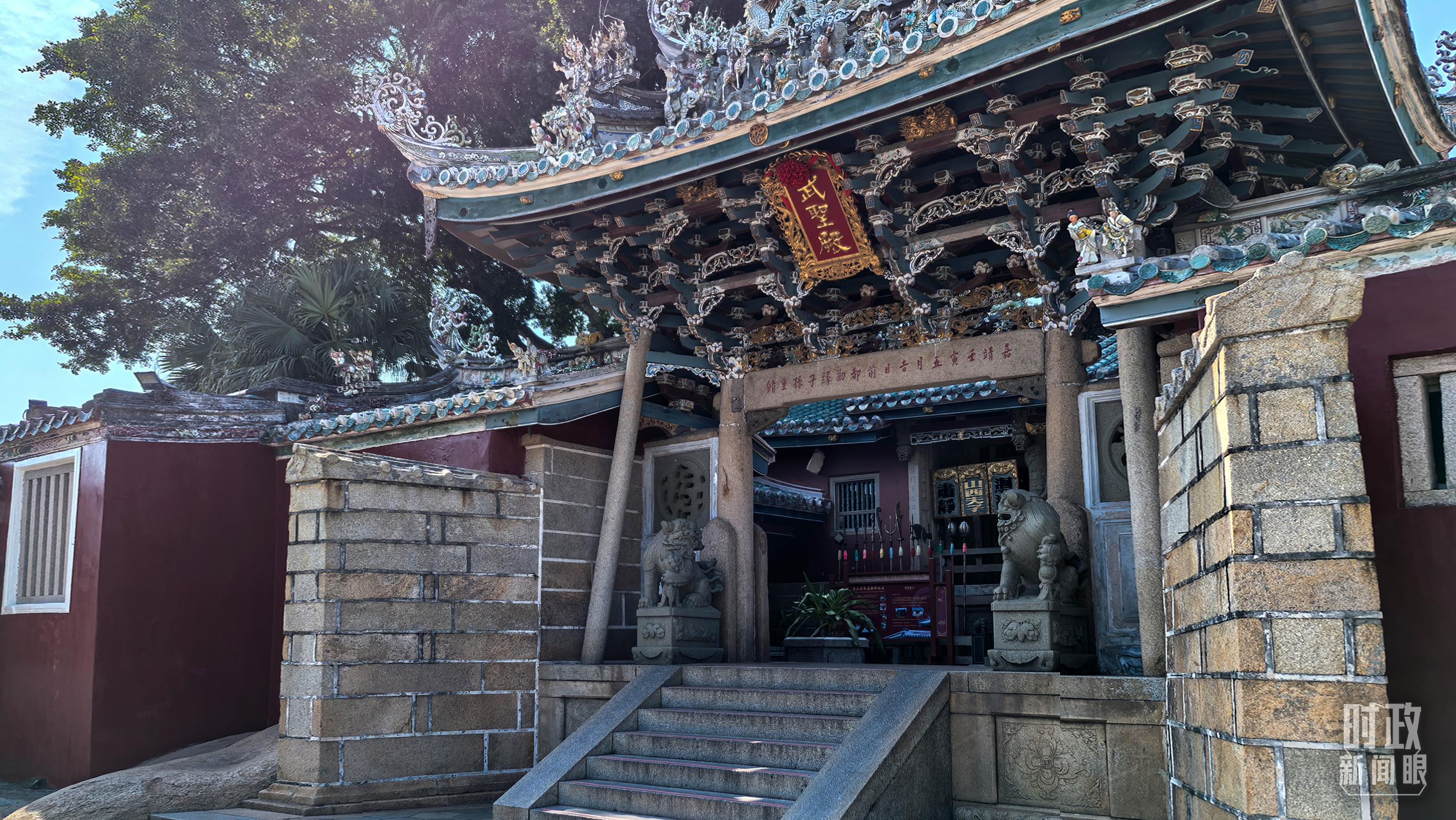 △關(guān)帝文化產(chǎn)業(yè)園。（總臺(tái)央視記者陸泓宇拍攝）