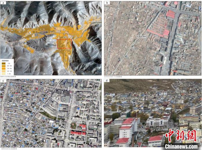 災(zāi)后重建區(qū)群眾住房條件得到根本性改善監(jiān)測結(jié)果。中科院空天院 供圖