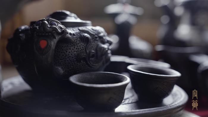 圖為尼西黑陶作品。　張厲 攝