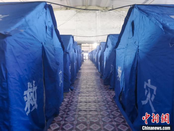 那曲火車站集中健康監(jiān)測(cè)點(diǎn)。　中國鐵路青藏集團(tuán)有限公司拉薩車務(wù)段 供圖