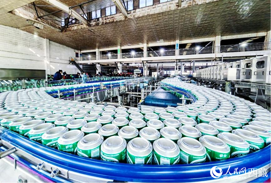 全新升級的生產(chǎn)線投入使用。人民網(wǎng) 李海霞攝