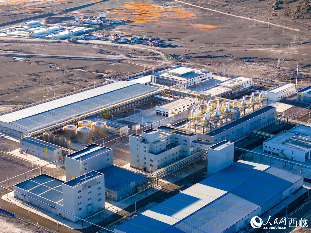 西藏扎布耶鹽湖綠色綜合開(kāi)發(fā)利用萬(wàn)噸電池級(jí)碳酸鋰項(xiàng)目。
