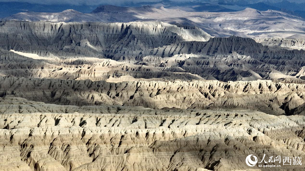西藏阿里地區(qū)札達(dá)土林國(guó)家地質(zhì)公園。人民網(wǎng)記者 次仁羅布攝
