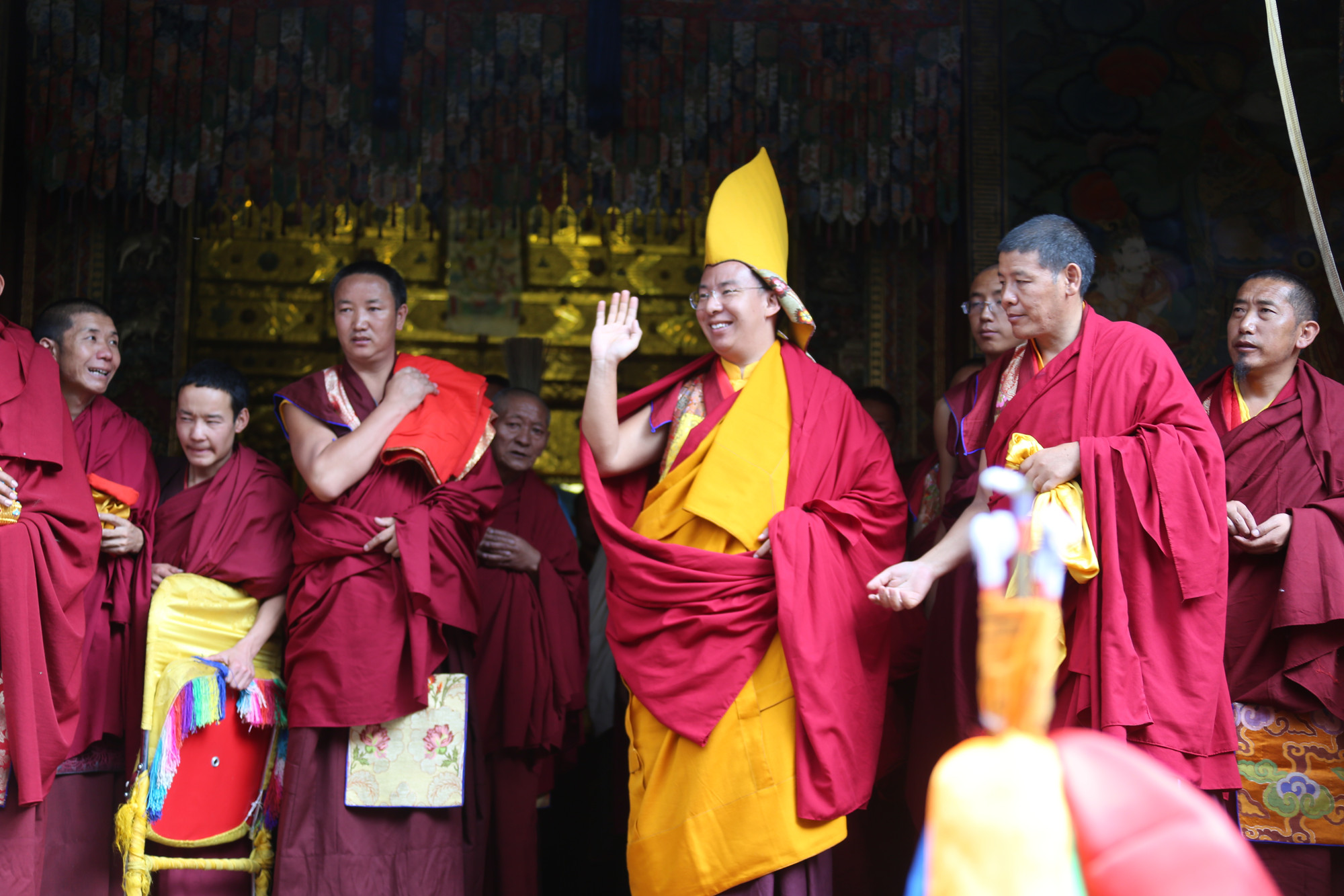 班禪在扎什倫布寺。攝影：王淑 (4).JPG