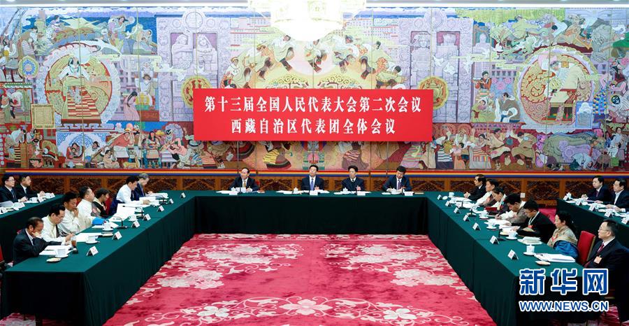 (兩會)西藏代表團(tuán)全體會議向媒體開放